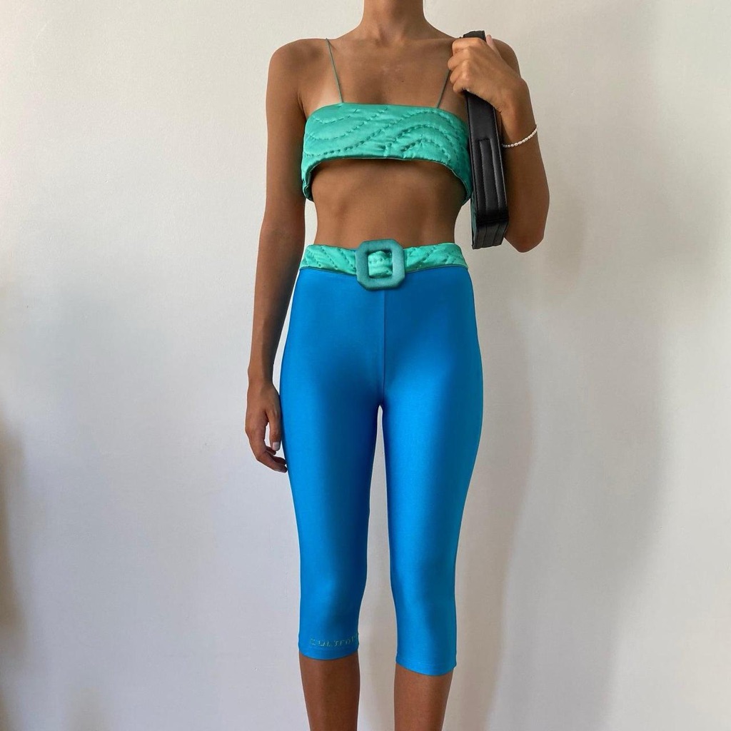 Cult Form Turquoise Yorgan Bra